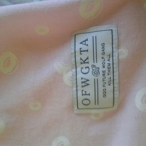 Odd Future All Over Donut Pink & White T-shirt